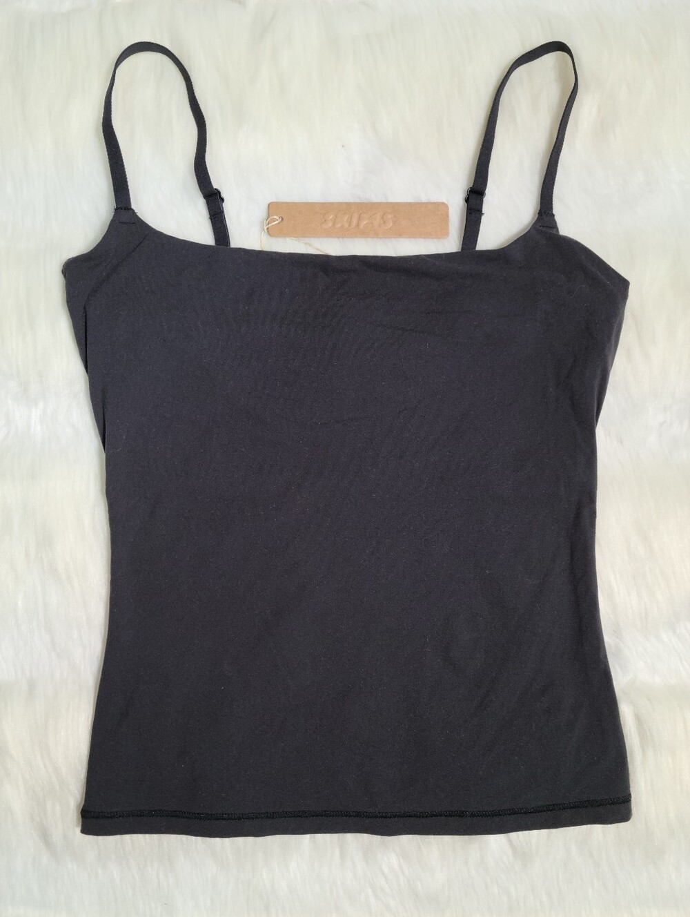 SKIMS Fits Everybody Cami Black Onyx Women XS NEW